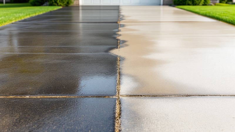 Driveway Cleaning — real results in Ocean County